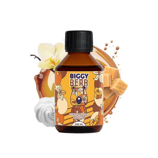 E-liquide Creamy Vanilla Caramel - 200ml - Biggy Bear