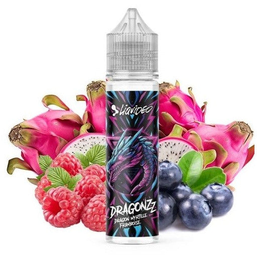 Dragon myrtille framboise - 50ml - Dragonzz - LIQUIDEO