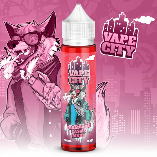 E-liquide FRAMBOISE CASSIS MÛRE - 50ml - VAPE CITY