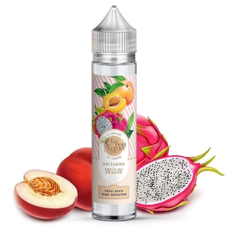 E-liquide Nectarine - Fruit du dragon - 50ml - Le Petit Verger