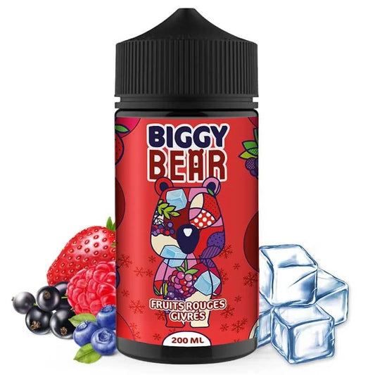 E-liquide Fruits Rouges Givrés - 200ml - Biggy Bear