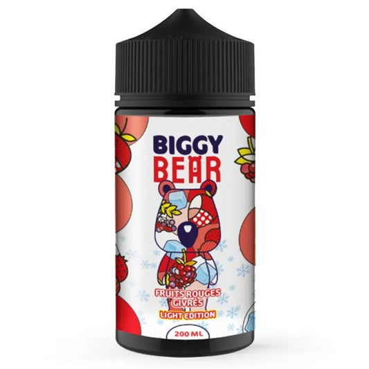 E-liquide Fruits Rouges Givrés Light Edition - 200ml - Biggy Bear