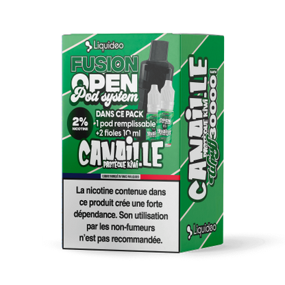 Pack Canaille 30K - Wpuff Fusion Open Pod System Liquideo