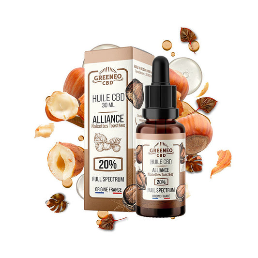 HUILE ALLIANCE FULL SPECTRUM CBD - 30ml - 6000 mg - GREENEO