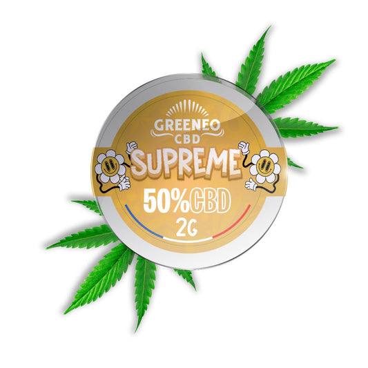 RESINE SUPREME 50% CBD - 2g - Greeneo