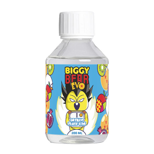 E-liquide Grenade Fraise Kiwi - 200ml - Biggy Bear Evo