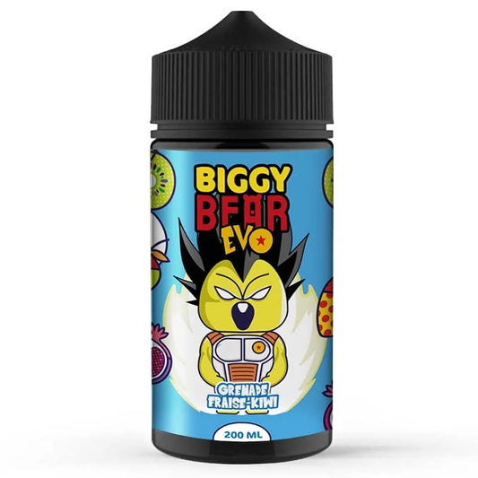 E-liquide Grenade Fraise Kiwi - 200ml - Biggy Bear Evo