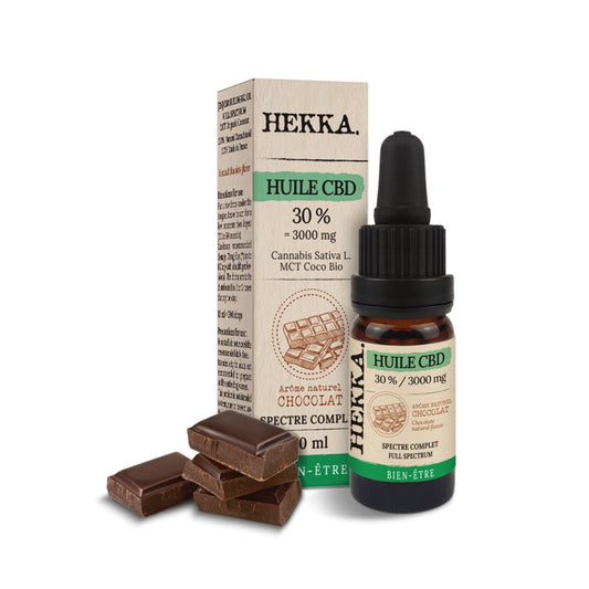 Huile CBD Chocolat - 30% - Hekka