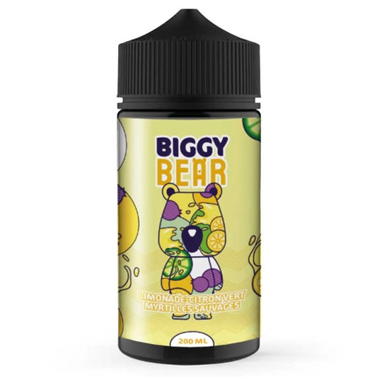 E-liquide Limonade Citron Vert Myrtille - 200ml - Biggy Bear