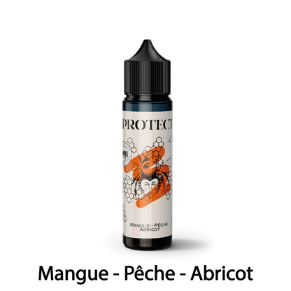 E-liquide Mangue Pêche Abricot - 50ml - Parrainage - Protect