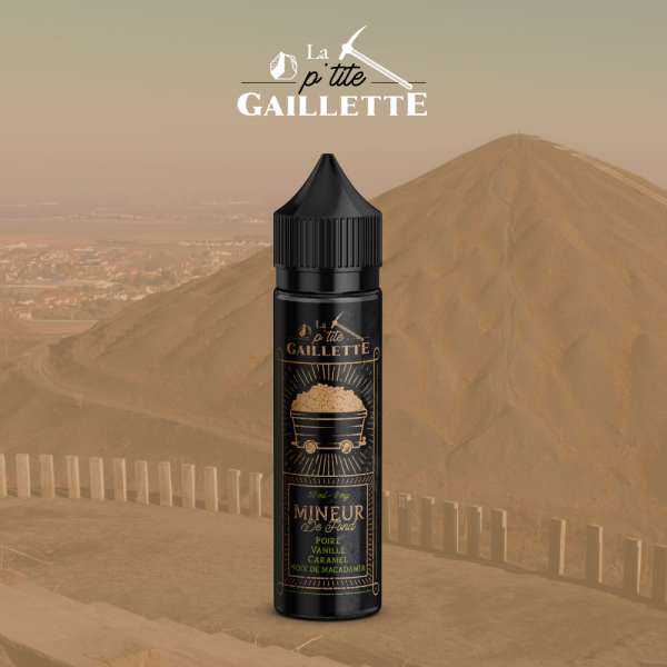 E-liquide Mineur de Fond - 50ml - La p'tite Gaillette