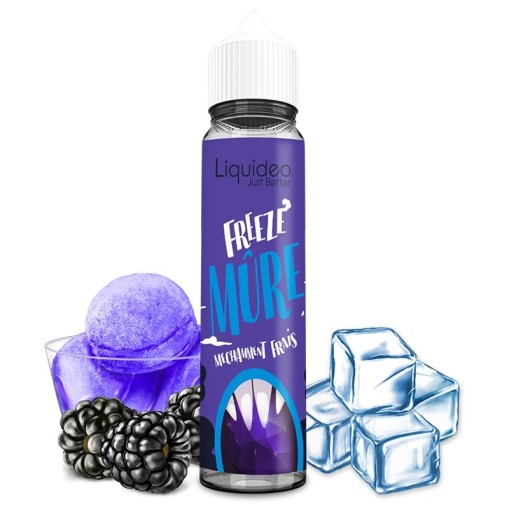 E-liquide Freeze Mûre - 50ml - Liquideo