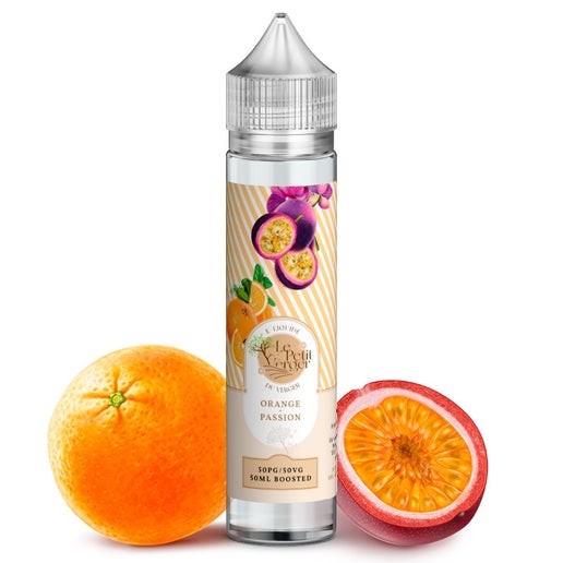 E-liquide Orange - Passion - 50ml - Le Petit Verger
