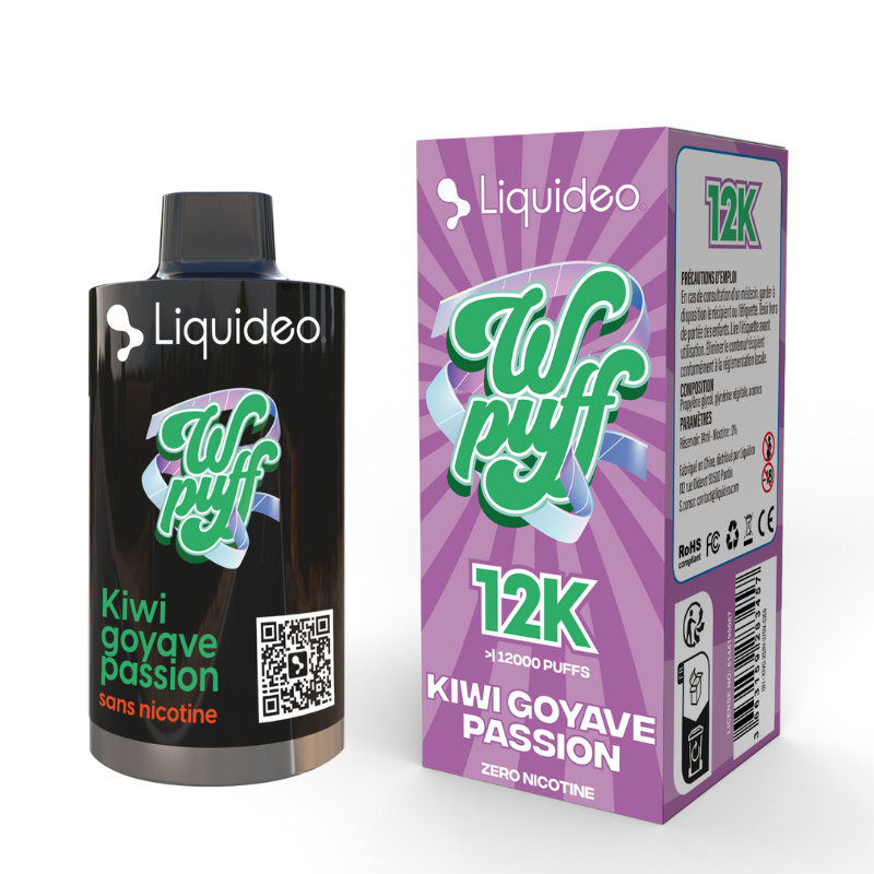 Pod Kiwi goyave passion - Wpuff 12K Liquideo