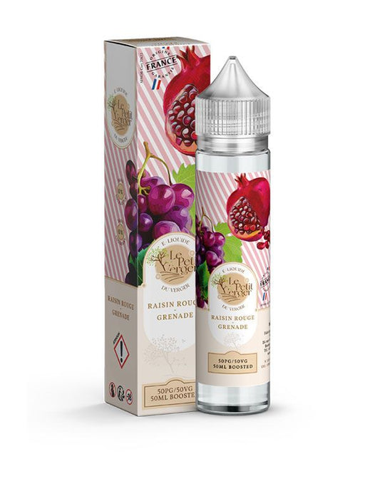 E-liquide Raisin Rouge – Grenade - 50ml - Le Petit Verger