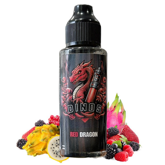 E- liquide RED DRAGON - 100ml - DINOS