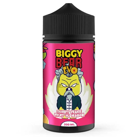 E-liquide  Sorbet Fraise Fruit du Dragon - 200ml - Biggy Bear Evo