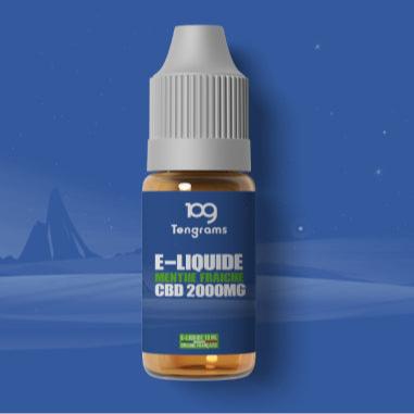 E-LIQUIDE CBD Menthe Fraîche - TENGRAMS