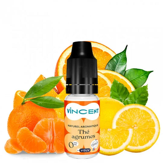 E-liquide Thé Agrumes - 10ml - Vincent